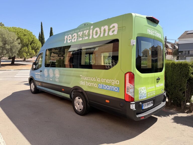 La Reazzioneta, oficina móvil solar de Reazziona